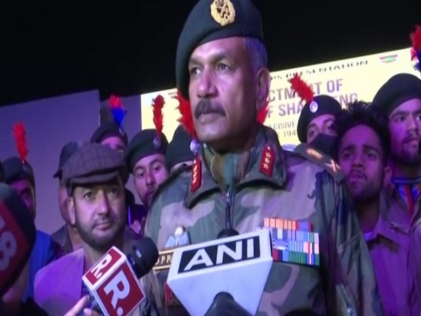 Chinar Corps Commander, Lieutenant General DP Pandey (Photo/ANI)