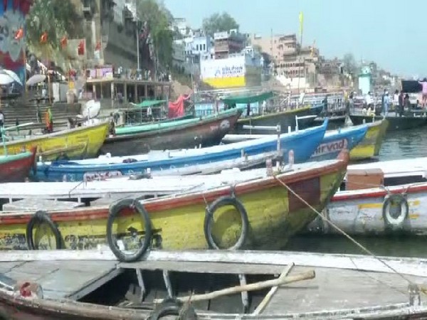 A view of Varanasi ghats. Photo/ANI