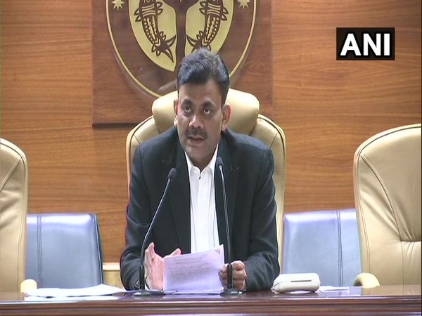 Praveen Kumar, IG, Law and Order, UP, speaking to reporters in Lucknow on Friday.