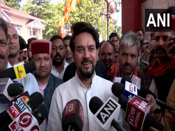 Union Minister Anurag Thakur (Photo: ANI)