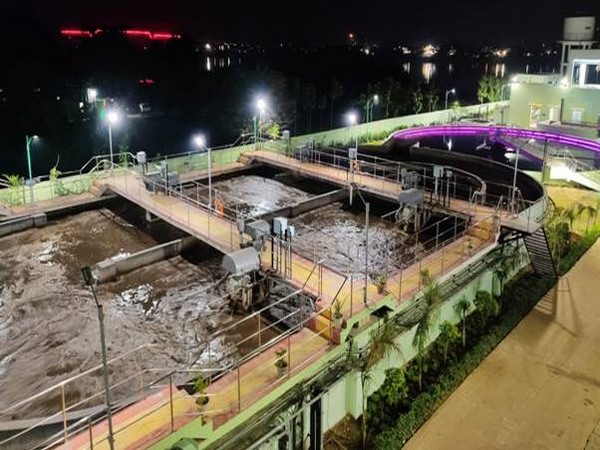 Sewage treatment plant in Varanasi (Photo/PIB)