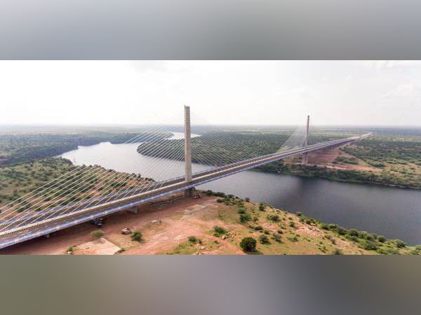 Cable-Stayed Bridge across River Chambal on Kota Bypass on NH-76 of East-West Corridor in Rajasthan. (Photo/PIB)
