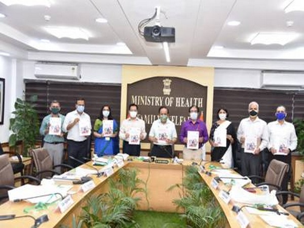 Harsh Vardhan while releasing the document titled- 