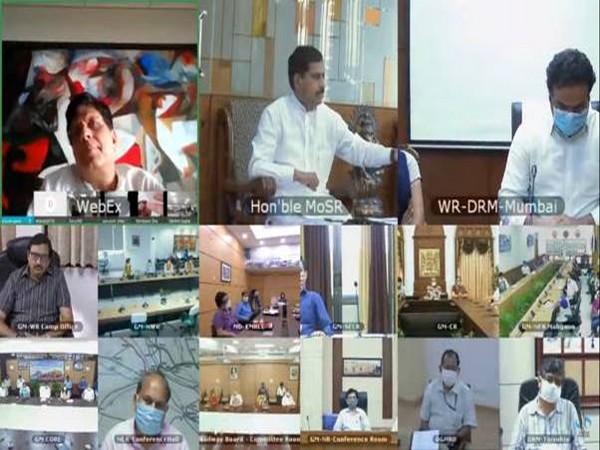 A visual of the virtual retirement function. Photo/ANI