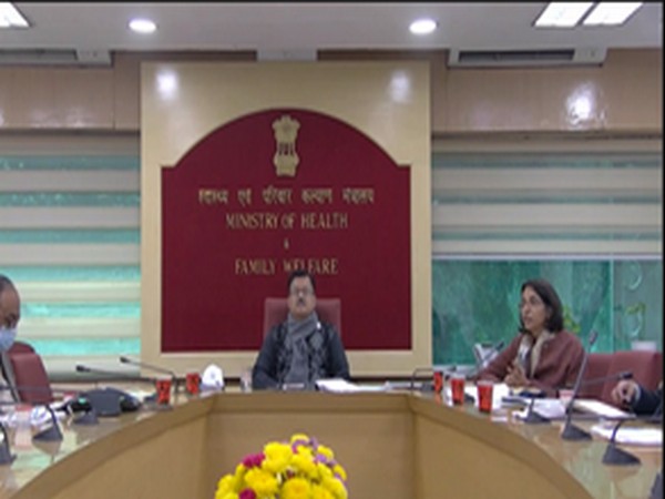 Union Health Secretary Rajesh Bhushan reviews public health preparedness (Photo/PIB) 