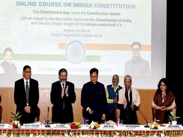 Kiren Rijiju at the launch event of the course. (Photo/PIB)