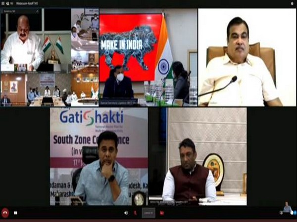 Union Minister Nitin Gadkari addressing Conference on 
