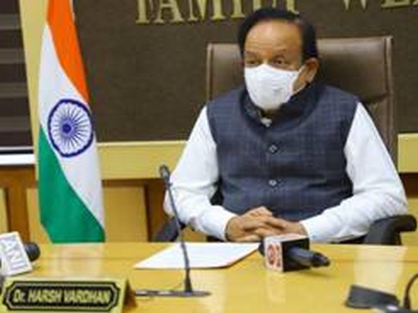 Harsh Vardhan chairing the opening session of the 33rd meeting of Health Ministers of Commonwealth countries in Delhi on Thursday.