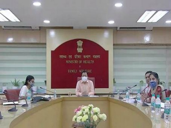 Union Health Secretary Rajesh Bhushan chaired a meeting with all States and UTs. (Photo credit: PIB)