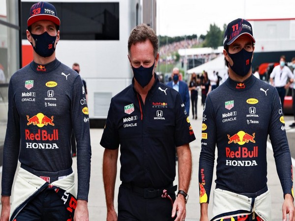 Christian Horner, Max Verstappen, and Sergio Perez (Photo: Formula1.com)