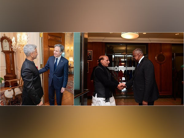 Jaishankar, Rajnath Singh hold separate bilaterals with US counterparts