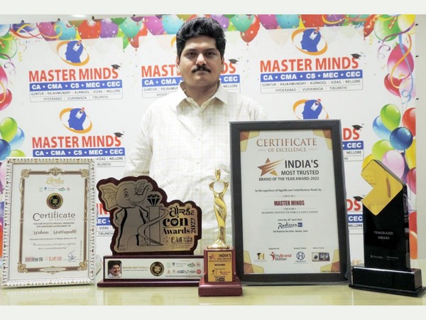 Masterminds for CA strike hat-trick, bag three prestigious awards for its contribution in the field of commerce education in India
