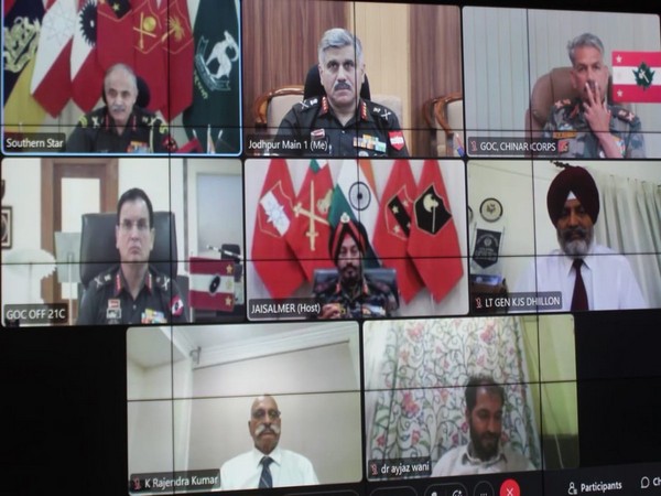 Desert Corps conducts webinar on security situation in Jammu and Kashmir (Photo/PIB)