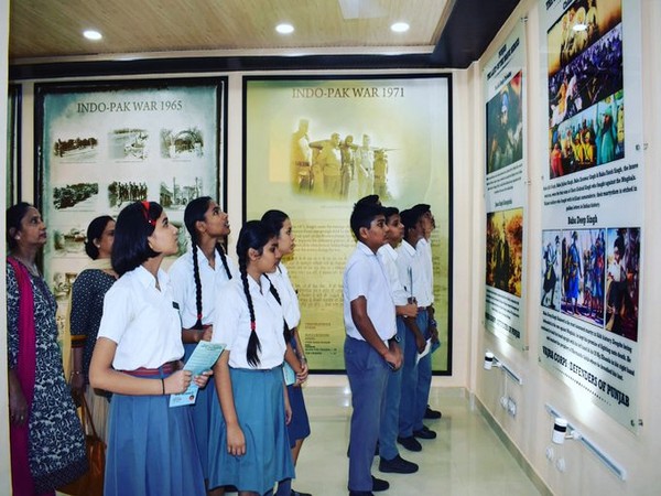 Children at Vajra Museum. Photo courtesy: Indian Army