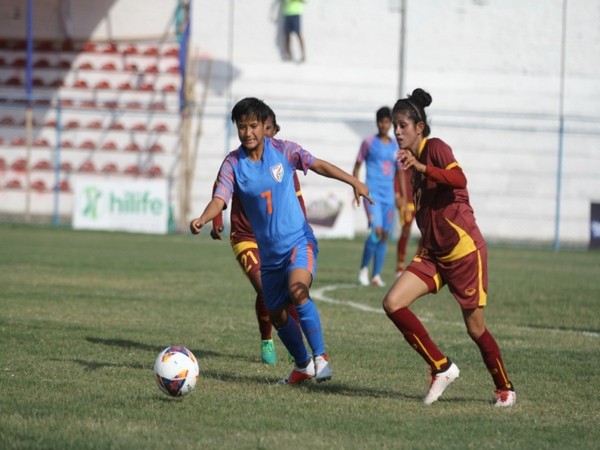 India and Sri Lanka in action (Photo/AIFF)