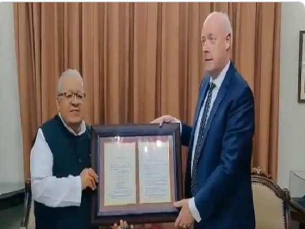 Denmark's Ambassador to India, Freddy Svane met Rajasthan Governor Kalraj Mishra (Photo Credit: Twitter/ Kalraj Mishra)
