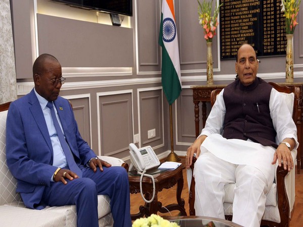 Rajnath Singh held talks with Mozambique Defence Minister Atanasio Salvador M'tumuke in New Delhi on Friday