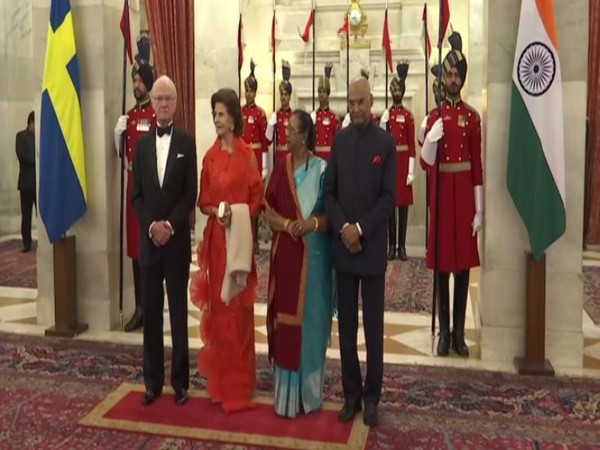 Swedish Royal Couple meets President Ram Nath Kovind in New Delhi on Monday