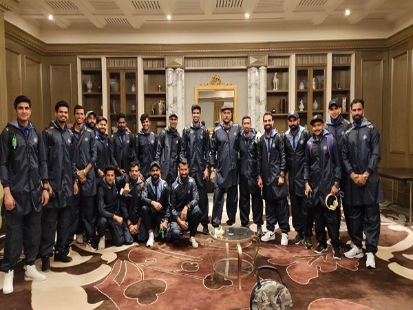Team India depart for Australia (image: BCCI's Twitter)