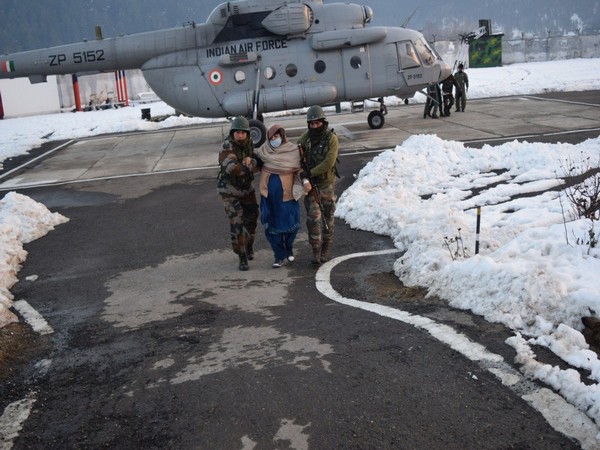 Indian Army & Air Force conducted a joint evacuation operation in Tangdhar on Friday.