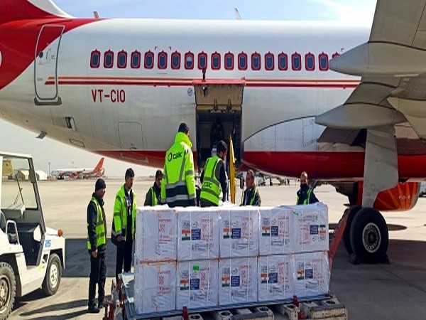 Indian-made vaccine reach Afghanistan (Photo Credit: Twitter/S Jaishankar) 