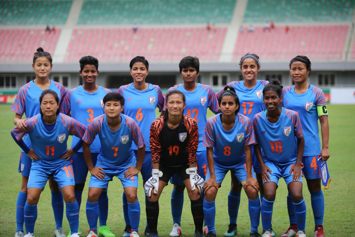 Indian senior women’s team (Photo/ IndianFootball twitter)
