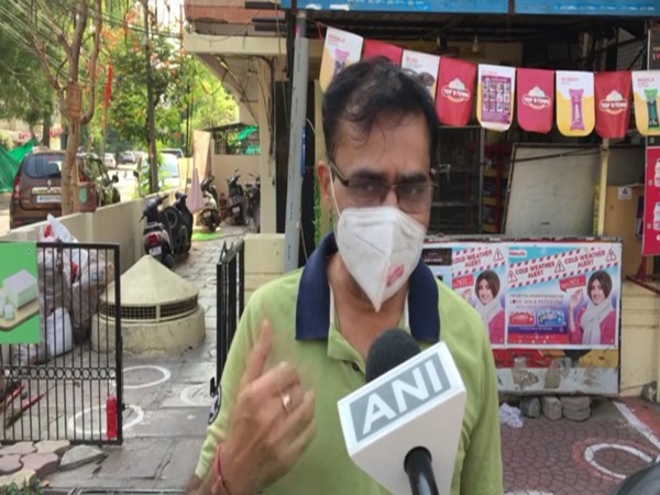 Sanjay Gupta, a resident of Indore, speaking to ANI on Sunday.