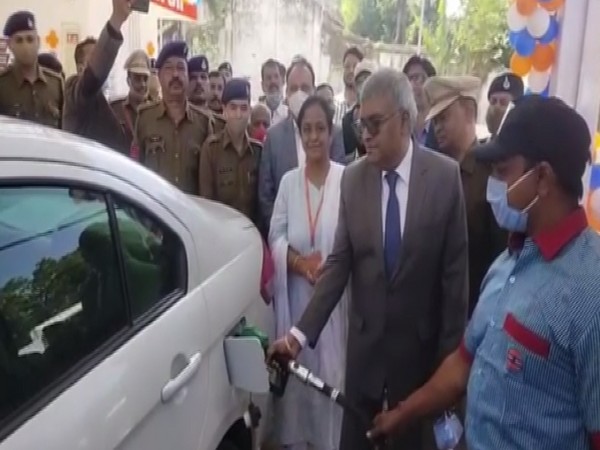 A petrol pump outside Indore's Central Jail was started from Saturday.