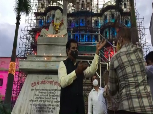 BJP MP Shankar Lalwani in Indore on Thursday. Photo/ANI. 