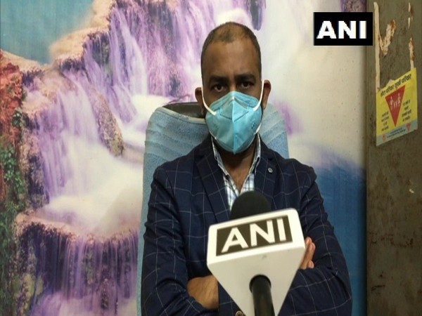 Dr. Amit Malakar, Indore district Covid-19 nodal officer speaking to ANI on Wednesday. (Photo/ANI)