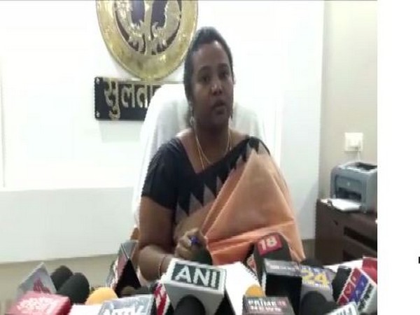 Sultanpur DM C Indumati speaking to ANI on Friday. Photo/ANI