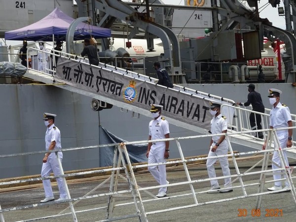 As part of the ongoing Mission SAGAR, INS Airavat arrived at Ho Chi Minh City Port in Vietnam.