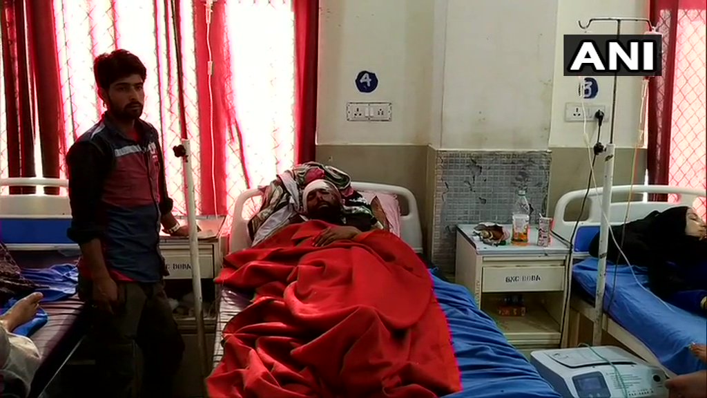  Abdul Samad Hajam, a shepherd was injured after a bear attacked him while he was grazing his cattle