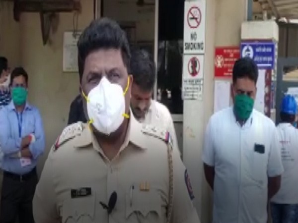 Pradeep Kasbe, Police Inspector, Palghar. Photo/ ANI