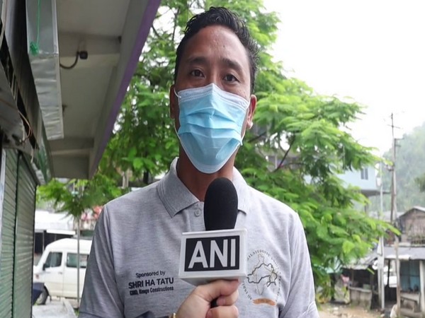 Lingdam Kame, president of All Arunachal Student Union of Chandigarh (Photo/ANI)