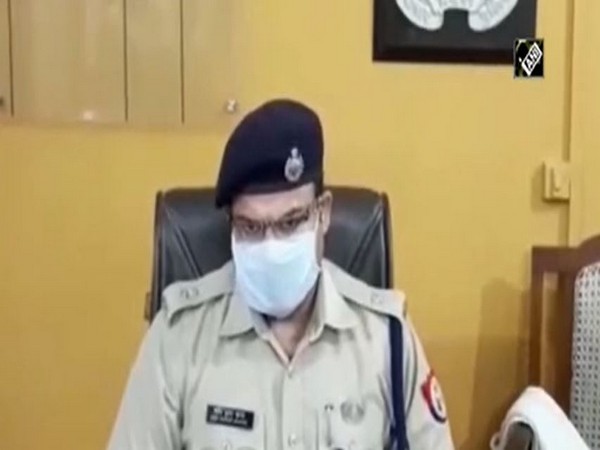 Amit Pathak, SSP Moradabad speaks to media on Tuesday. [Photo/ANI]