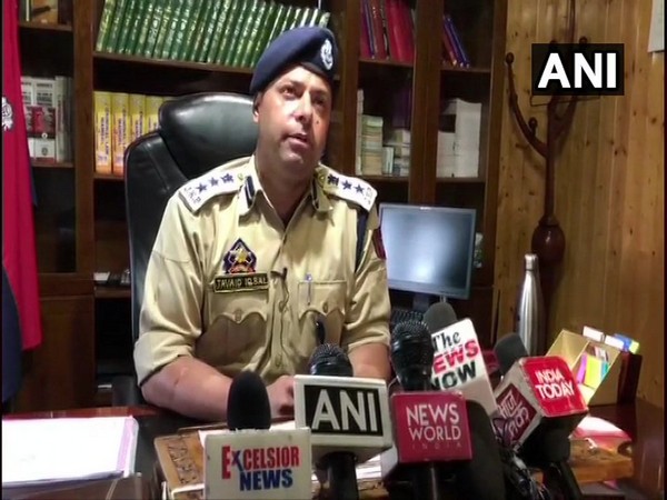 Senior Superintendent of Police (SSP) Sopore, Javeed Iqbal speaking to ANI in Jammu and Kashmir.