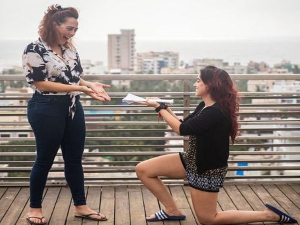 Hazel Keech and Ira Khan