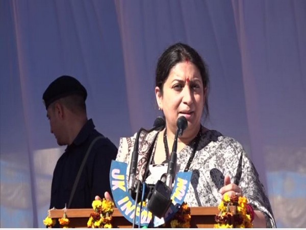 Union Minister Smriti Irani. Photo/ANI