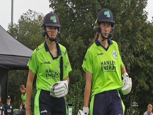 Opener Gaby Lewis and Orla Prendergast (Photo/ICC Twitter)