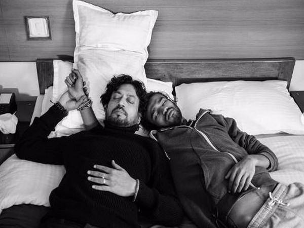 Late actor Irrfan Khan with son Babil