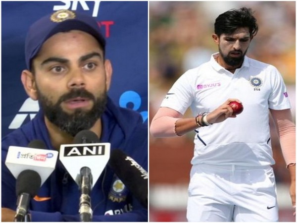India captain Virat Kohli and pacer Ishant Sharma