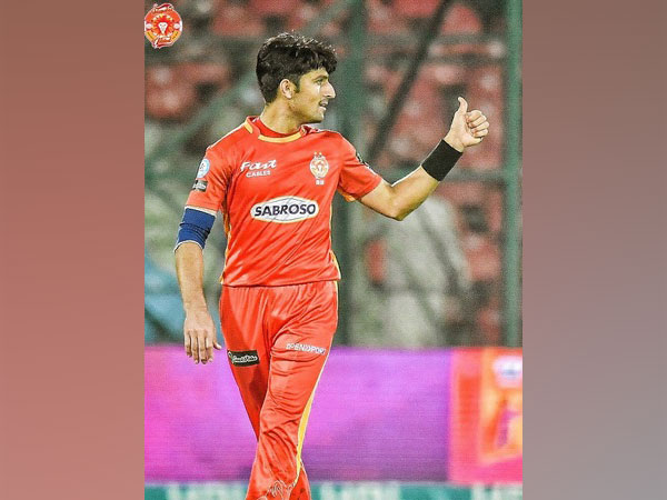 Islamabad United cricketer Mohammad Wasim Jnr (Image: Islamabad United's Twitter)