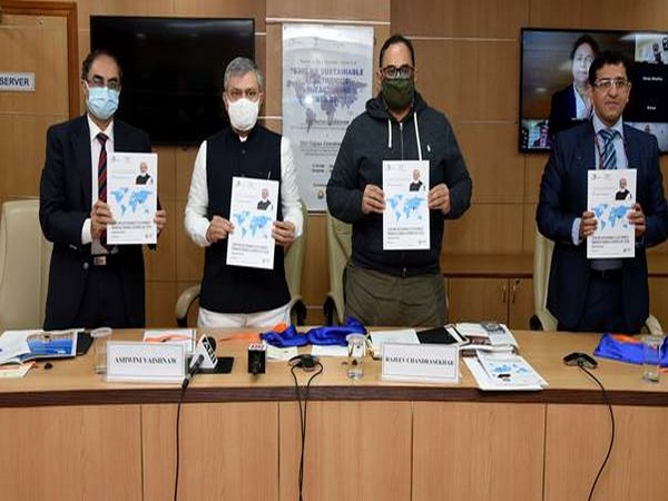 Union Ministers Ashwini Vaishnaw and Rajeev Chandrasekhar and senior officials (Photo/PIB)