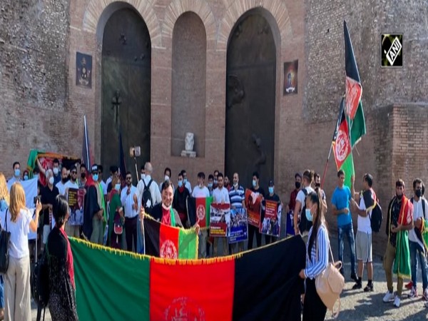 Afghan diaspora hold anti-Taliban protest in Rome
