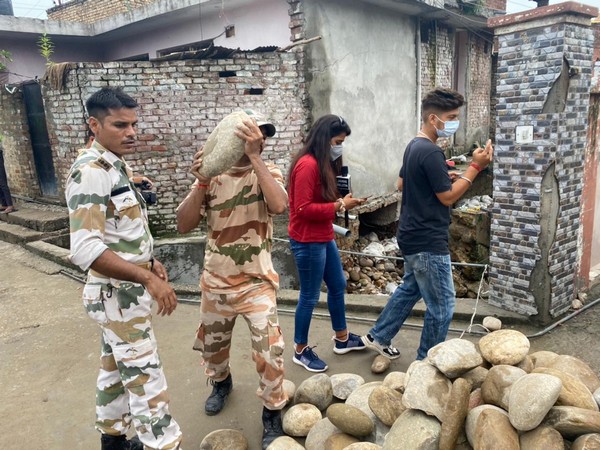 ITBP during a rescue operation in Jammu 