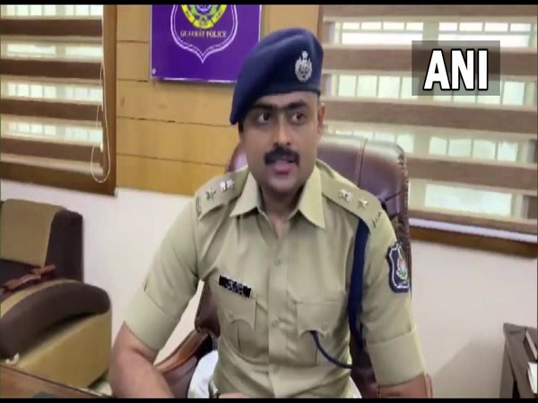 Kutch (East) SP Mayur Patil speaking to ANI on Wednesday. (Photo/ANI)