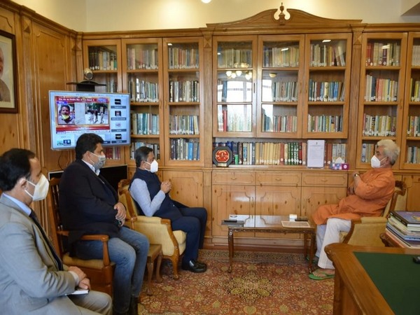 A visual from the meeting. 