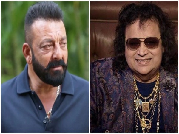 Sanjay Dutt, Bappi Lahiri (Image source: Twitter)