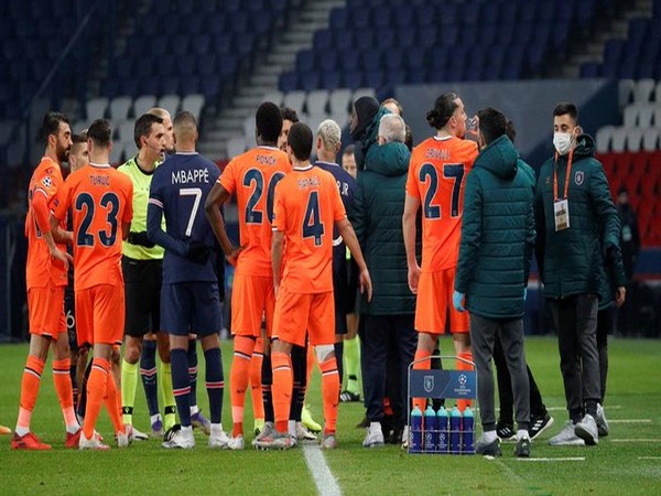 Basaksehir-PSG UCL clash was postponed after claims of racial abuse by official. (Photo/ PSG Twitter)